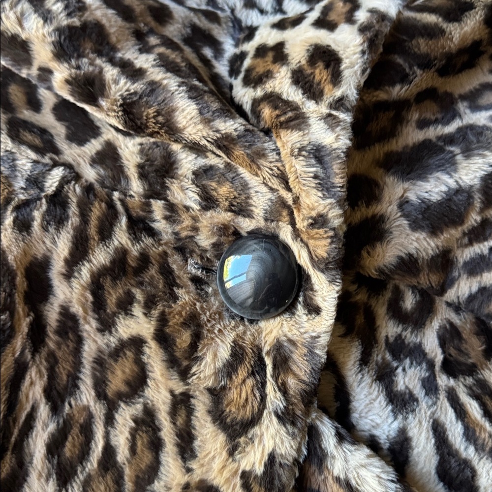 Vintage Faux fur swing coat - Picture 6 of 11